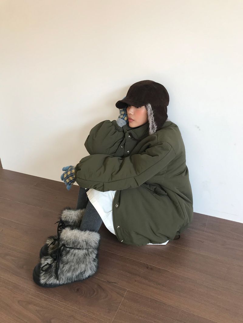 Eddie Matt Padded Field Jacket (2color)