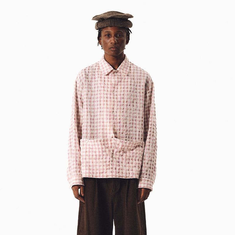 MANUFACTURE BY ATTEMPT（マニュファクチャー・バイ・アテンプト）の「CHECKERED SHIRT（Tops）」