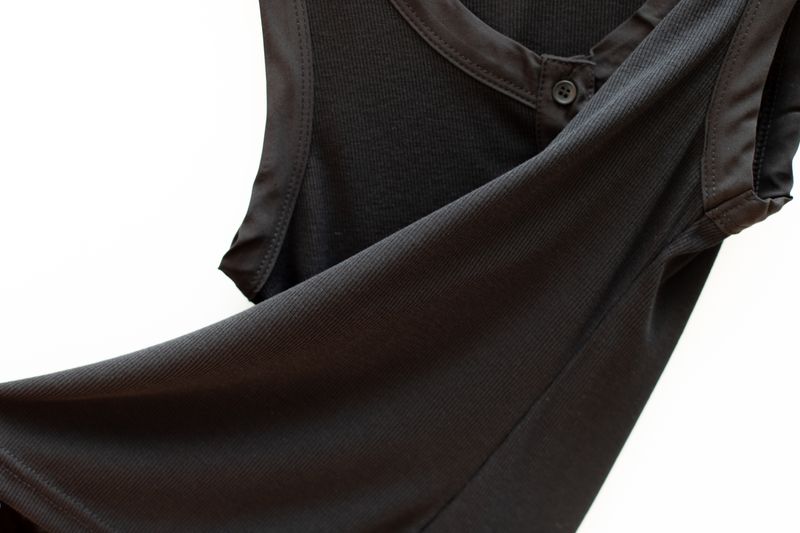 Botton sleeveless (Black)