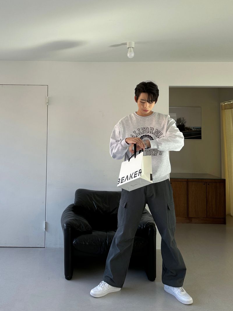 LMN Oen Cargo Wide Pants (5 colors)