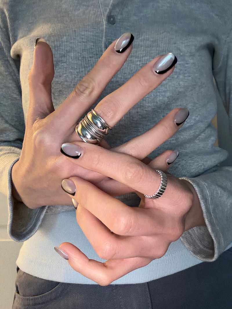 [925silver] Ethnic mood ring