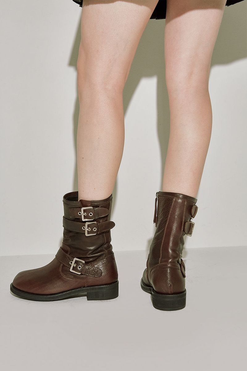BAY BIKER BOOTS_2COLORS