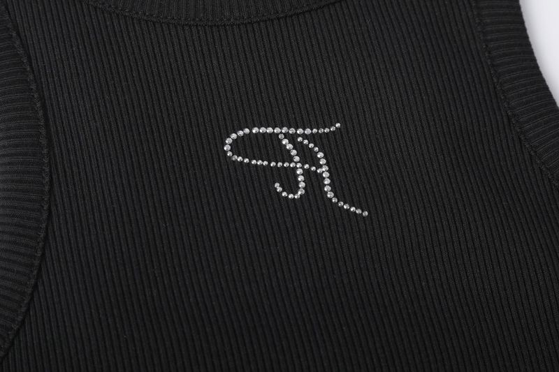 【即日発送】Jewel tank top - black  
