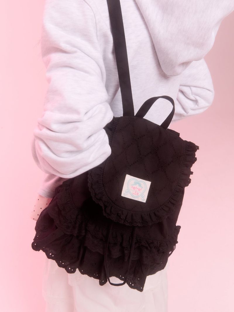  lace backpack_black