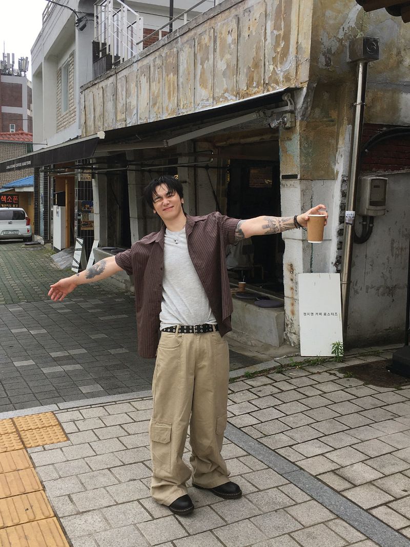 No.1770 B washed cago PT (3color)