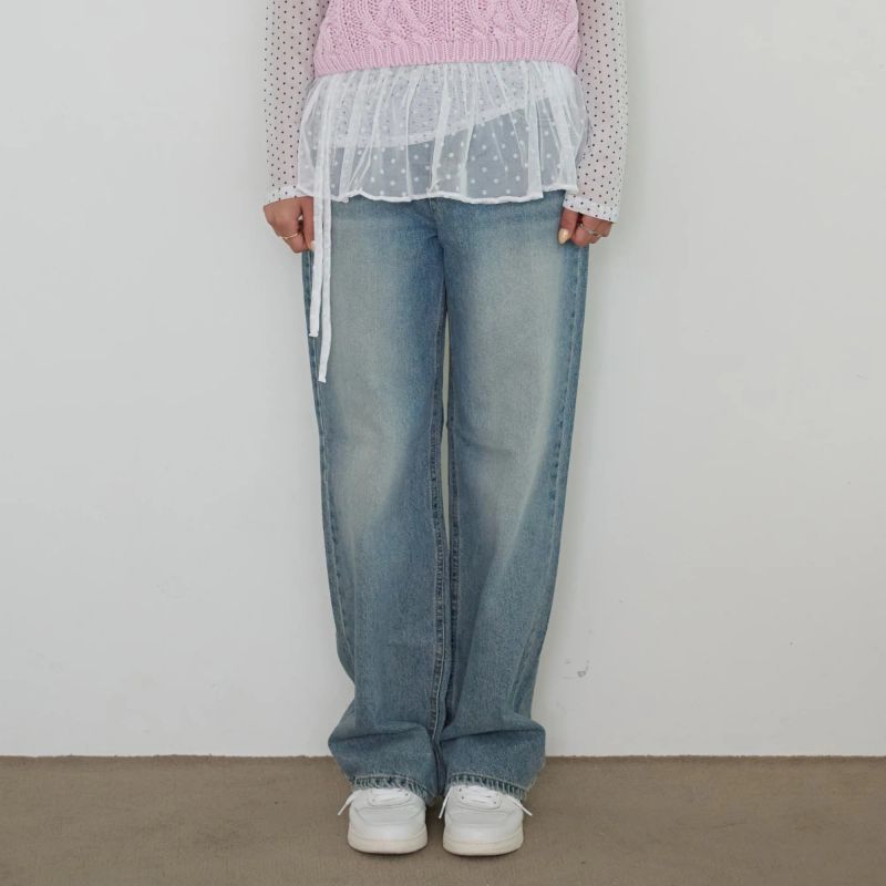 BEBE DOT LACE LAYERED WRAP SKIRT