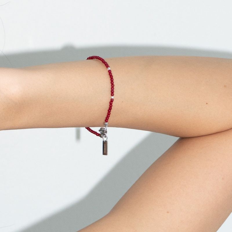 OURPIERRE（アワーピエール）の「ツインブレスレット レッド（アクセサリー）」