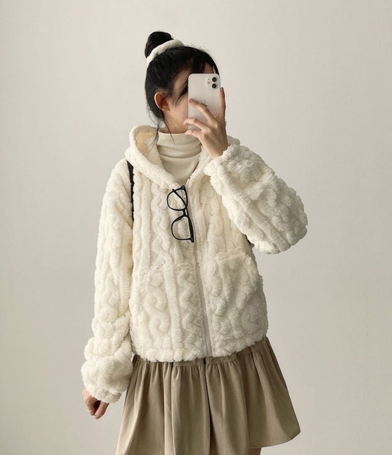 Polen corduroy flared miniskirt