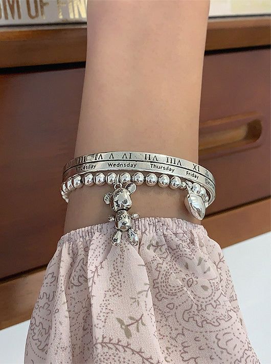 [SILVER925] ROME BANGLE BRACELET
