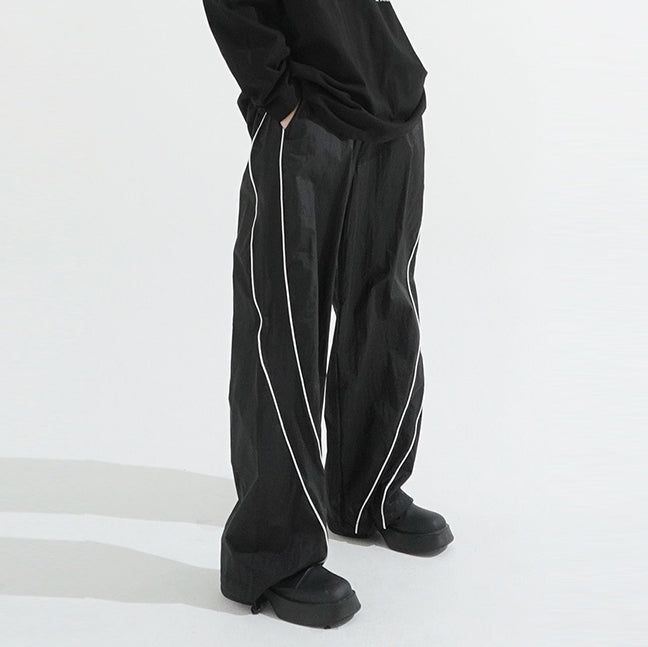 KIXI（キッシー）の「Curve line nylon pants（Pants）」