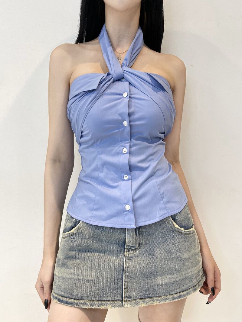 779. Washing micro denim sk pt