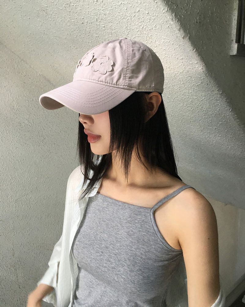 Miku Flower Patch Ball Cap Hat