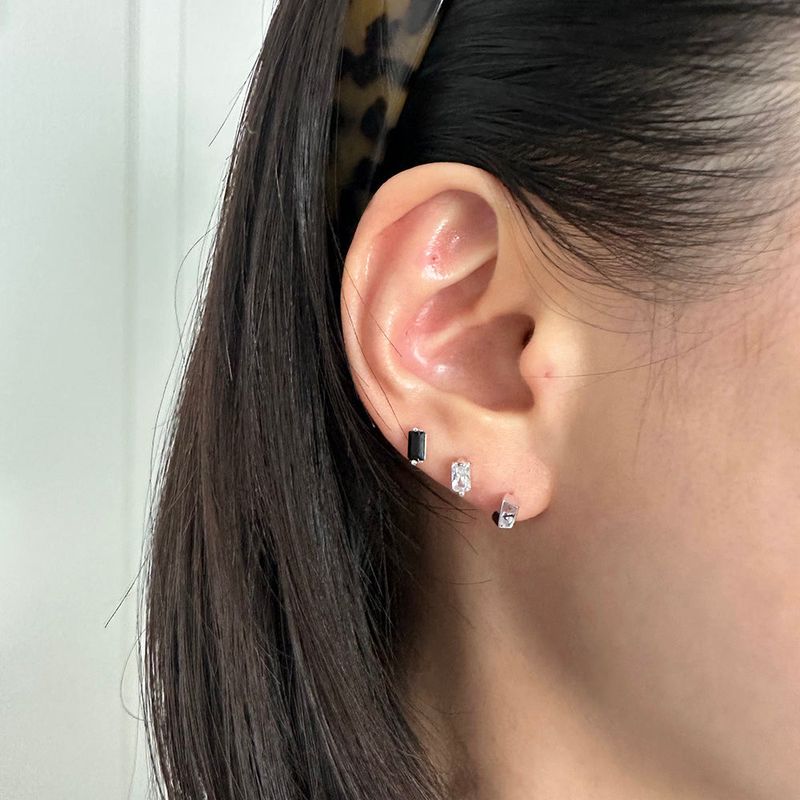 MOSXE（モスクス）の「[925silver] Square piercing (3type)（Accessories）」