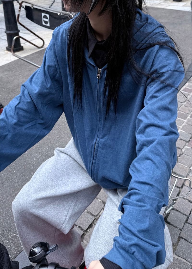 WOOHWA（ウファ）の「 BASIC ZIP HOODIE（Jackets/Outerwear）」