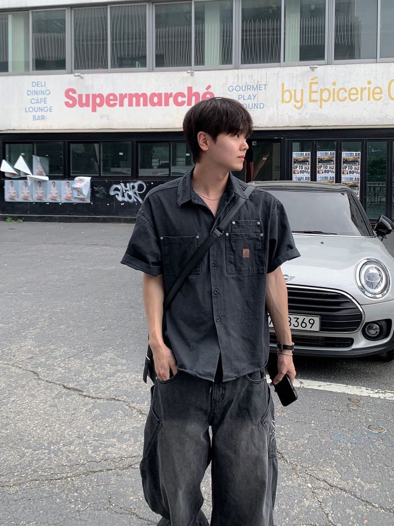Fukui Double Patch Short Sleeve Shirt