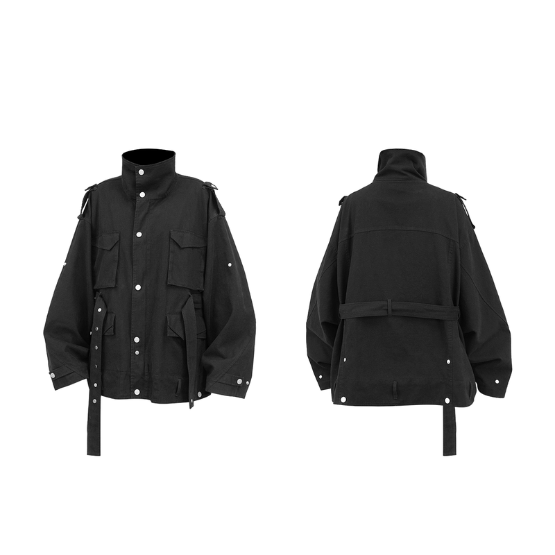 RELABEL (Dream Tailor) Adjustable Length Multi-Style Washed Distressed M65 Jacket