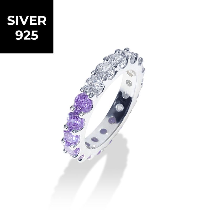 MACIER（マシール）の「[S925]ハーフテニスリング（アクセサリー）」