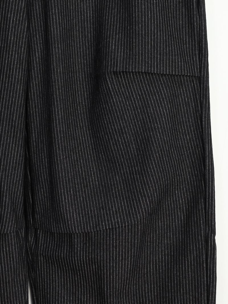 Ruton Pintuck Wide Stripe Pants 2C