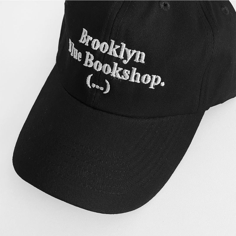 Brooklyn Blue Bookshop Ball Cap (Black)