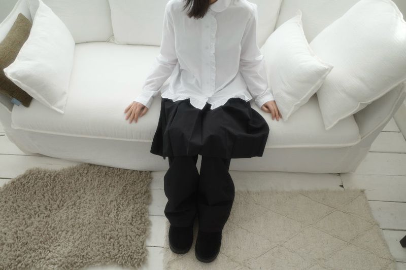 [MD PICK] Amu Banding Midi Skirt Pants
