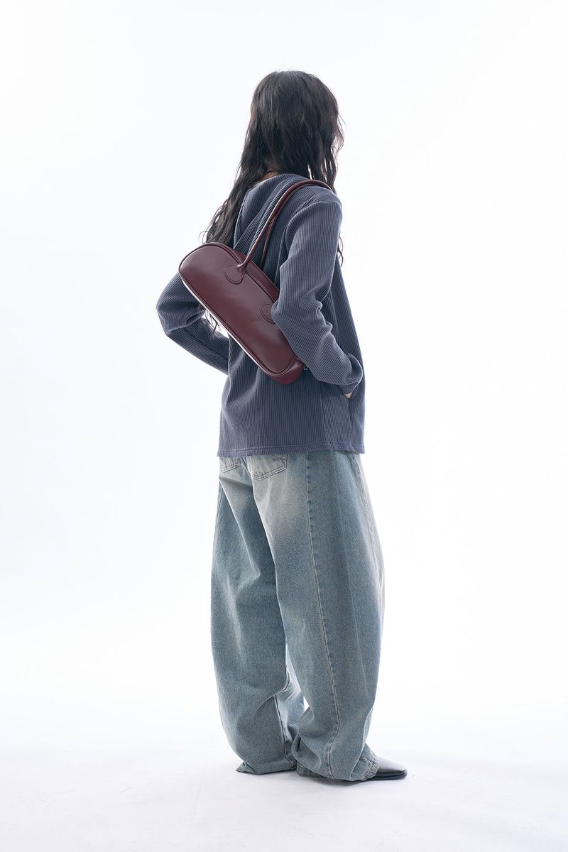 Arosa leather shoulder bag