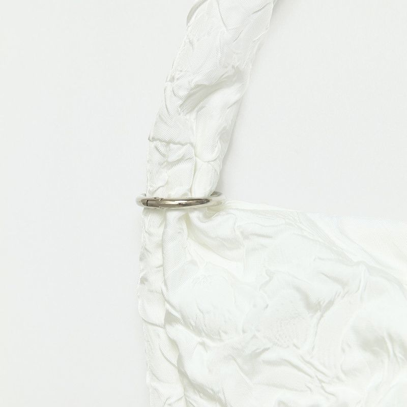 Rose knot bag_ivory