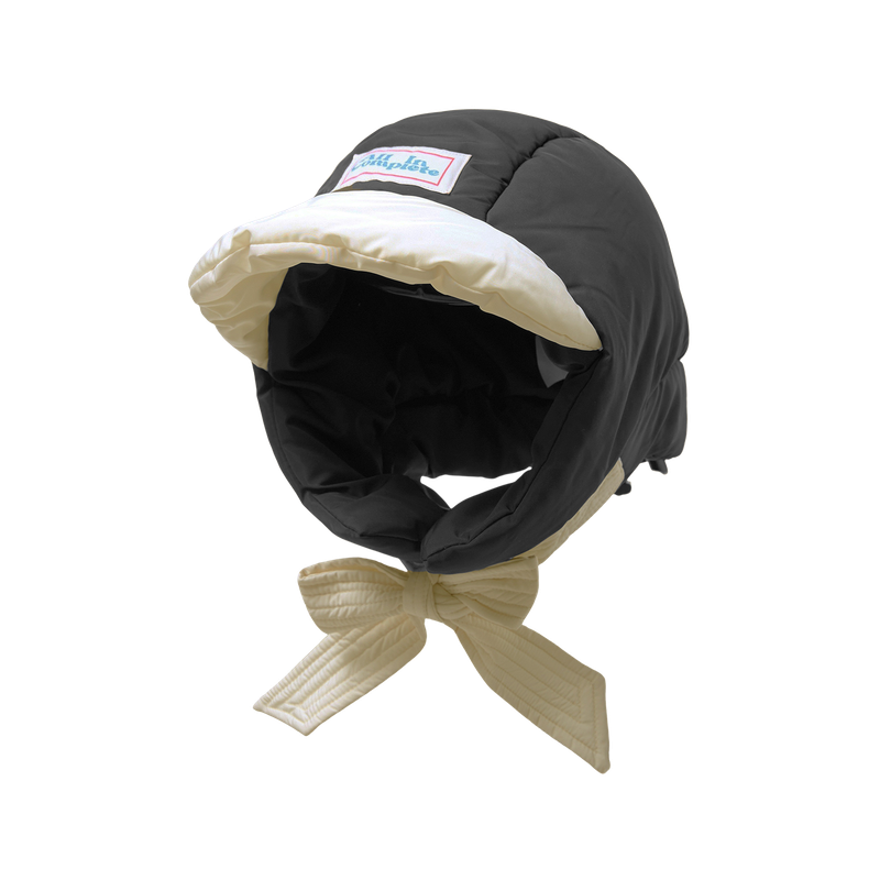 Panda Padding Balaclava (Ivory & Black)