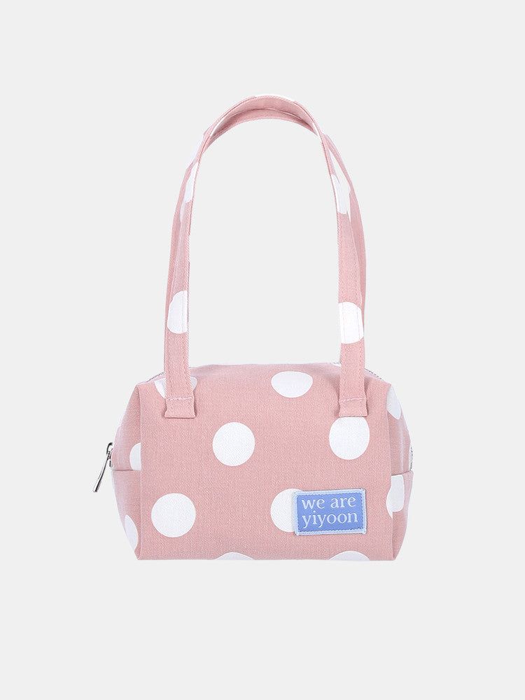 we are yiyoon（ウィアーイユン）の「Handy pouch (pink dot)（Bags）」