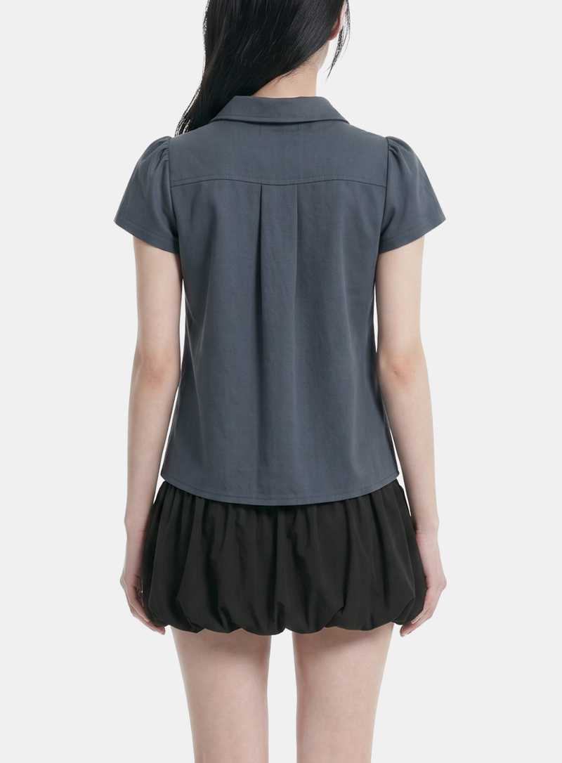 Faye Woodland Pocket Blouse