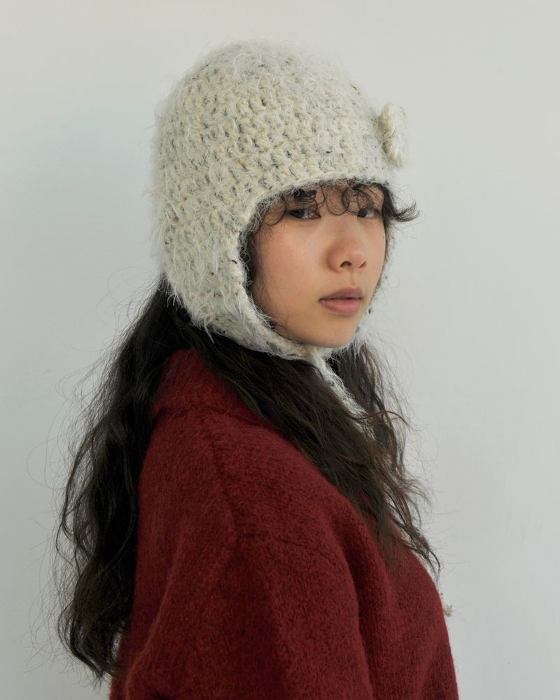 Hairy Earflap Beanie