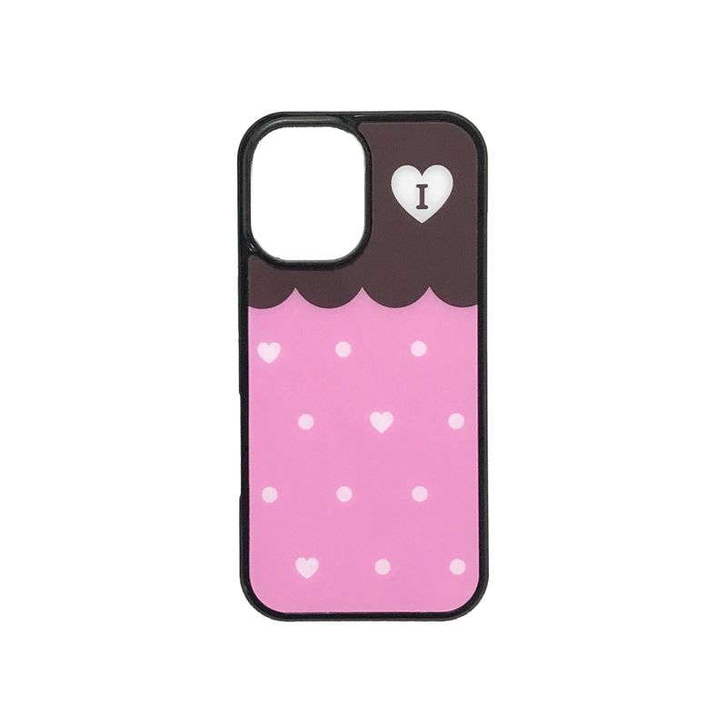 Isummerly（アイサマリー）の「choco love berry case - pink choco（Smartphone Accessories）」