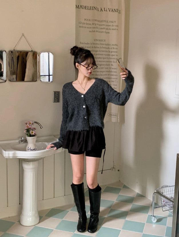 #Soft Rib Knit Leg Warmer (4color)