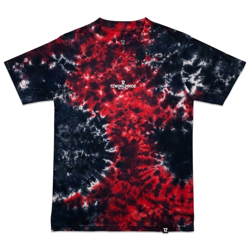 TZ Tie Till Dye - Red/Black