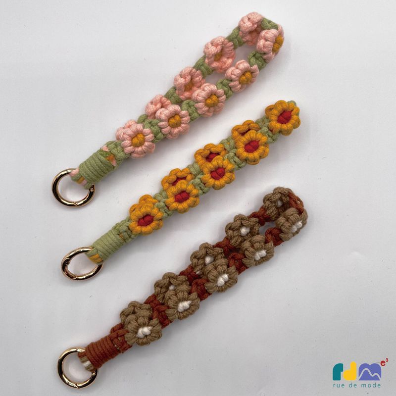 Handmade Floral Phone Strap