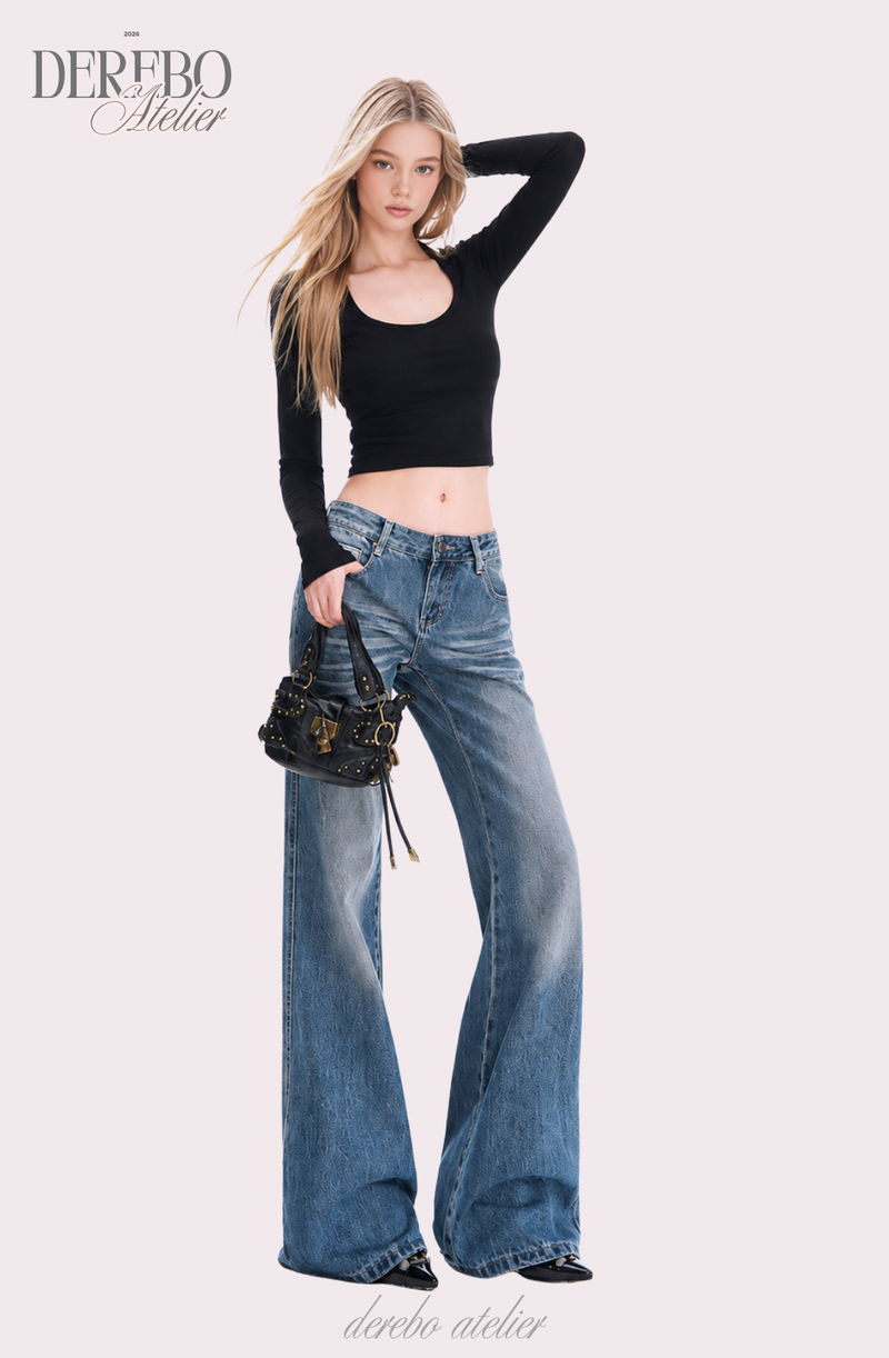 Days Light blue long fit denim pants