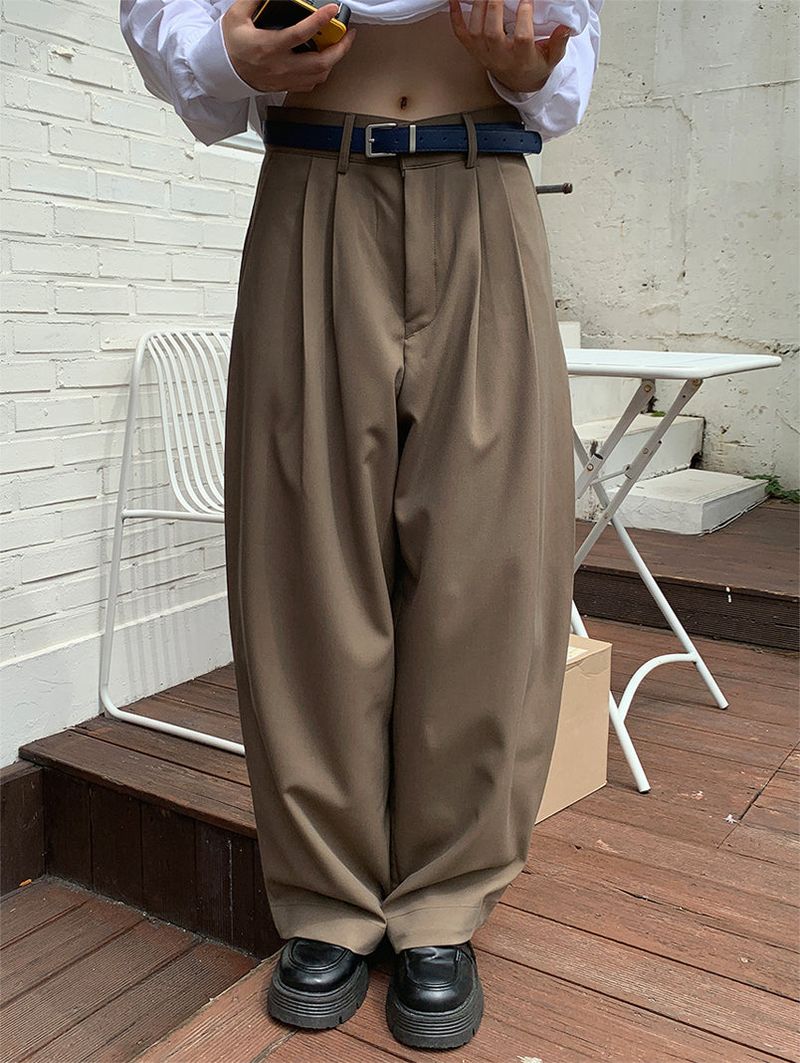 TWO-TUCK BALLOON SLACKS (3C)