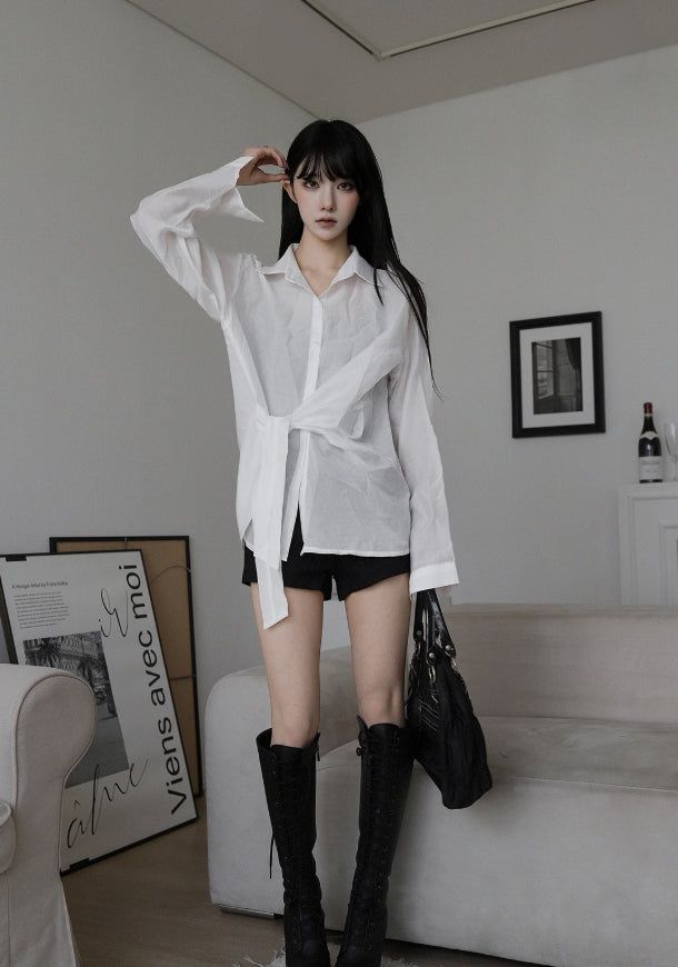 Soft Heather Loose Shirt