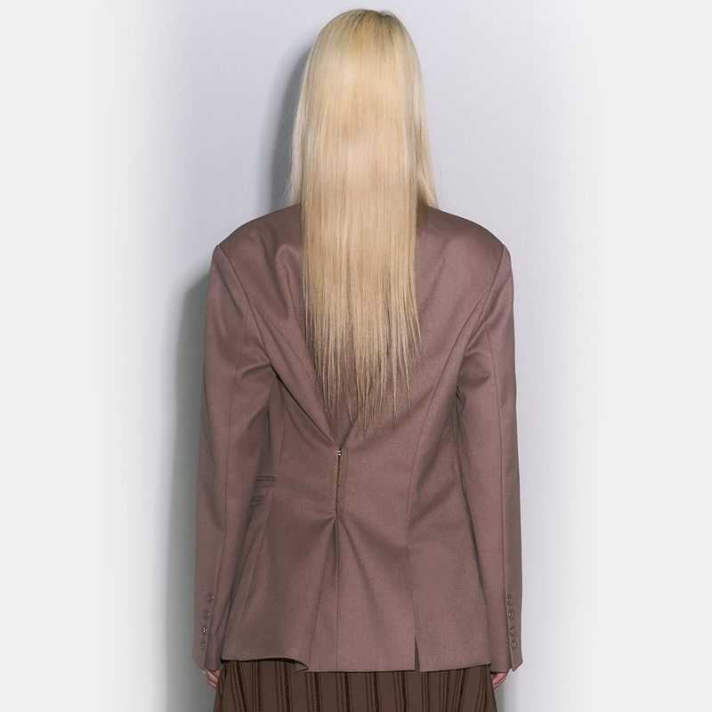 Setup Beige Jacke