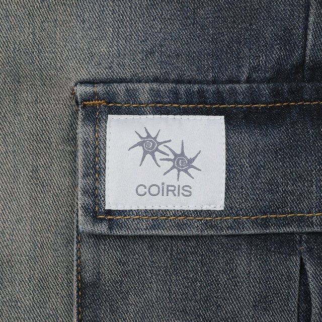ROUT CARGO WIDE DENIM PANTS