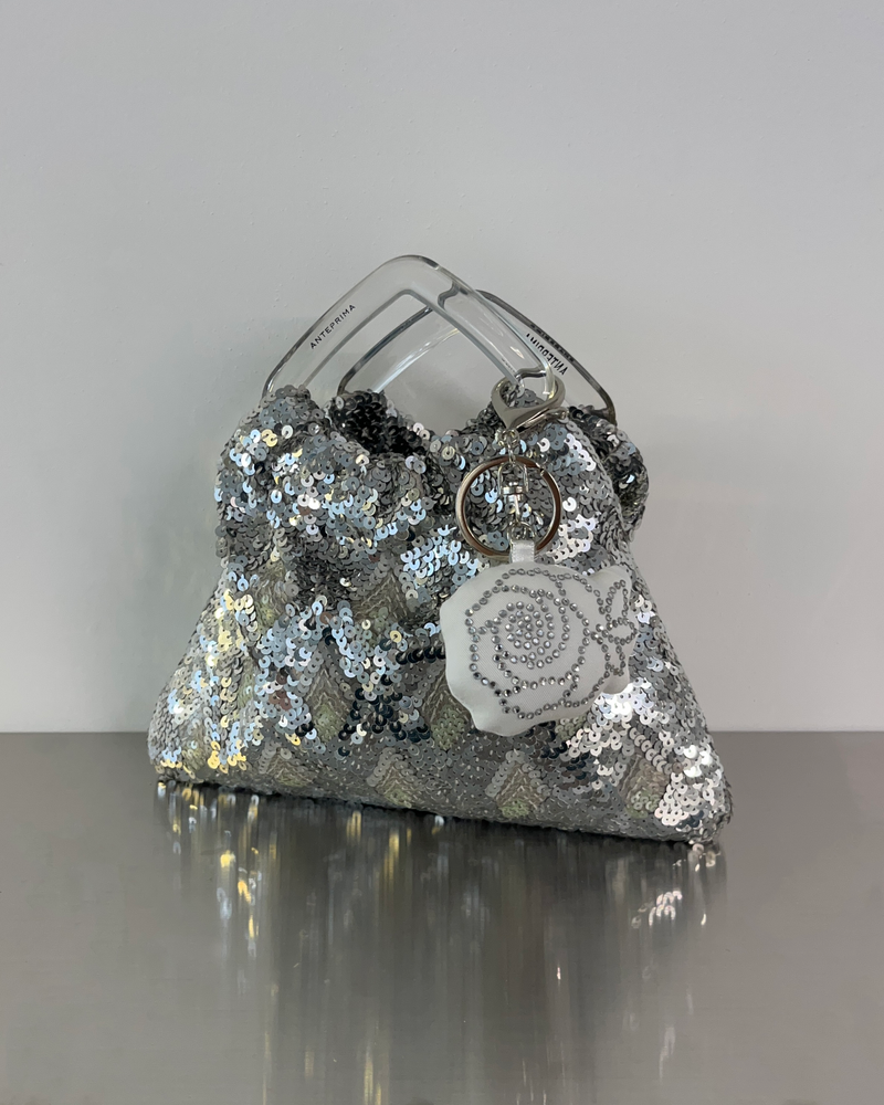 [MADE] Twinkle cushion keyring - rose