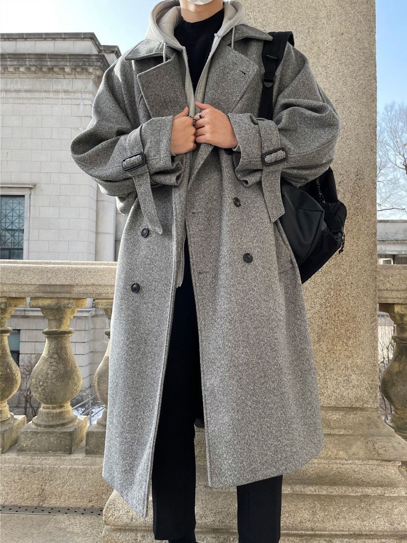 lemenne(ルメンヌ)の「LMN Herringbone Mood trench coat (2 colors)(Jackets/Outerwear)」