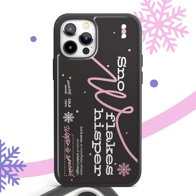【MADE】Snow epoxy phone case(2 colors)