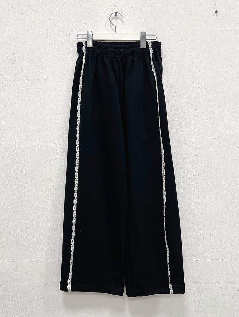 LACE LINE SWEAT PANTS (3C)
