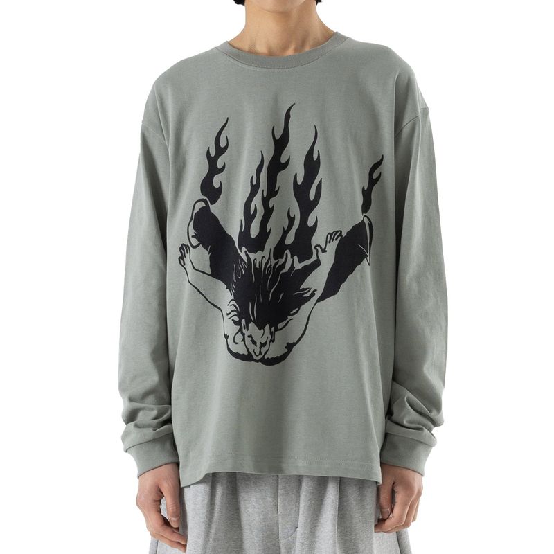 MASSNOUN（マスノウン）の「DIVE LONG SLEEVE MSHLS001-KK（Tops）」