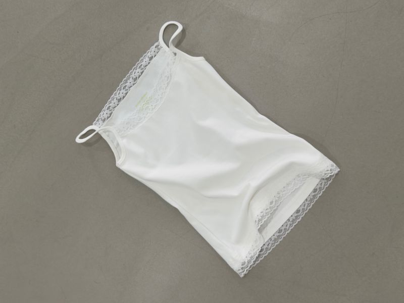 portraitseoul(ポートレイソウル)の「Lace Cami Top (Tumble, Bio-Washed) 3sizes - Ivory(Tops)」