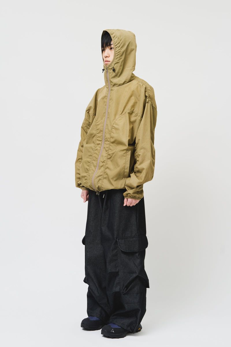 Coy Shirring Waterproof Jacket (4color)