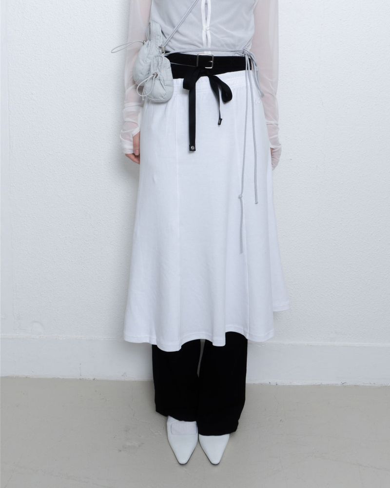 LILI FLARE SK WHITE