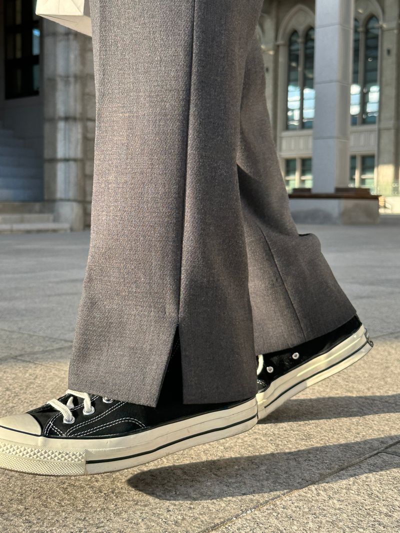 [Lemenne] Open Wide Slacks (2 colors)