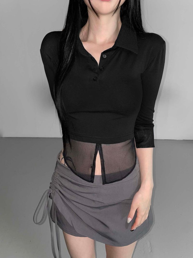 shirring formal skirts(2 color)