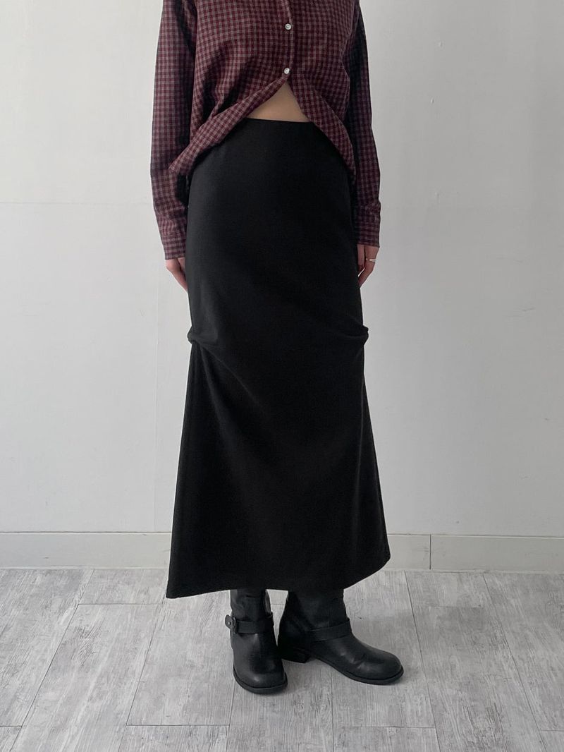 INCHANT ME（インチャントミー）の「[FW/Hidden Banding] Shirring Mermaid Long Skirt（Skirts）」